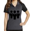 Women's Colorblock Micropique Sport Wick ® Polo Thumbnail
